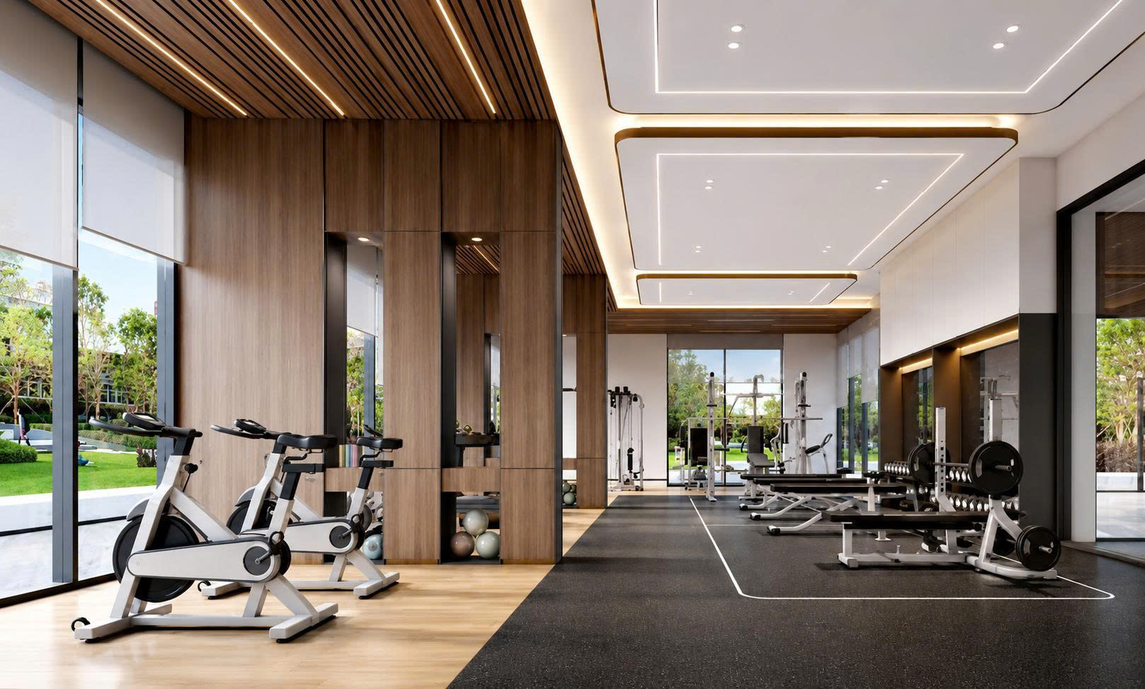 Phòng gym và yoga Gladia Heights